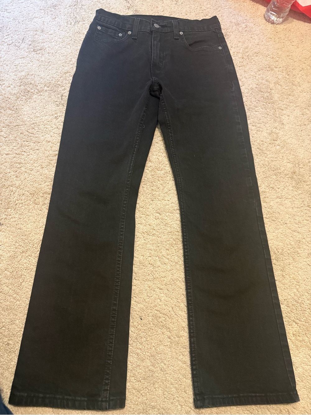 Levi’s 527 Men’s Black Slim Bootcut 30x30 Jeans Denim
